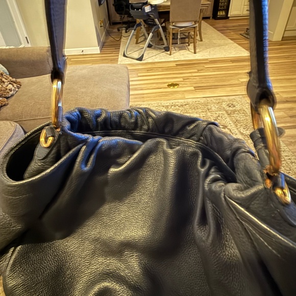 Prada Black Textured Shoulder Bag - Picture 8 of 12